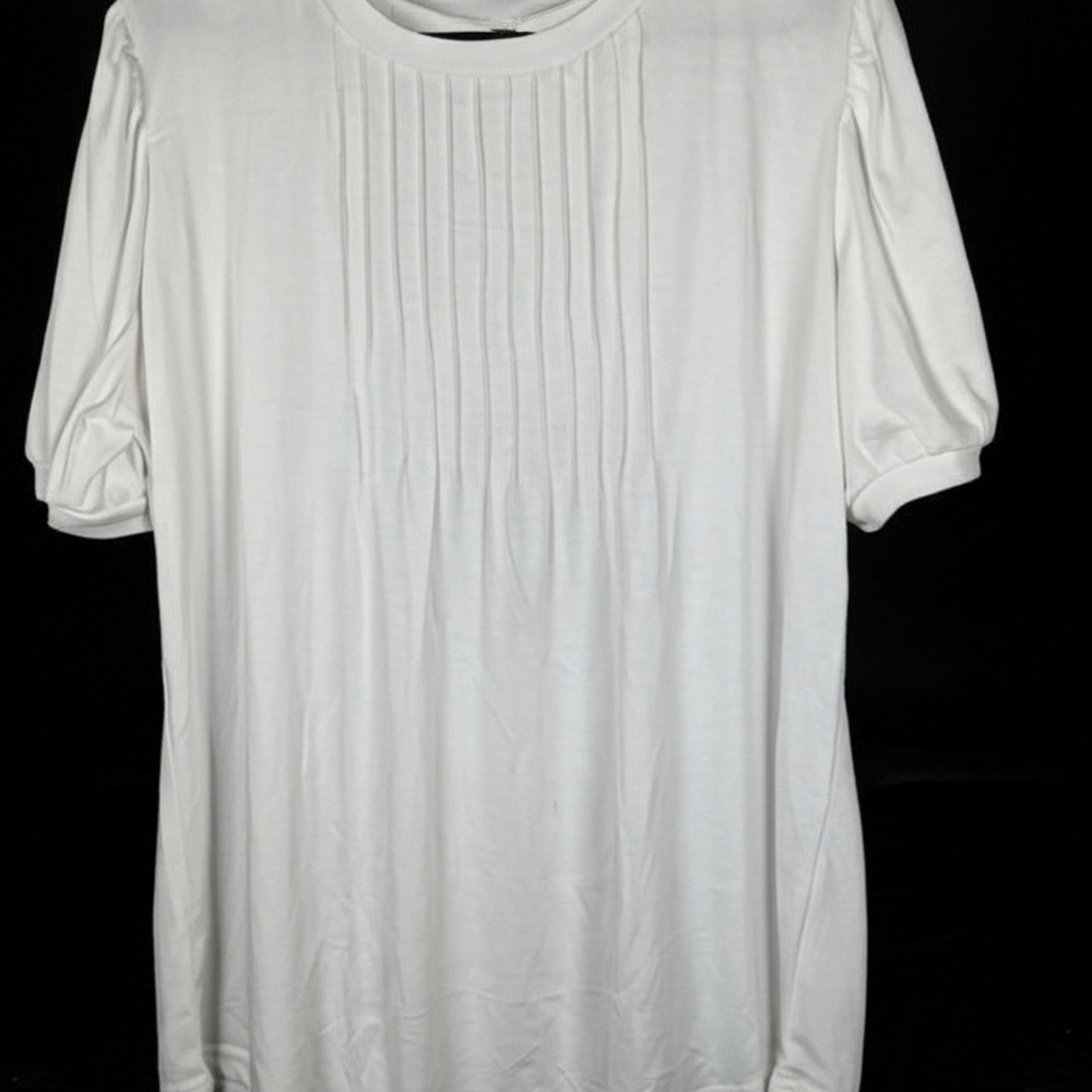 Elegant White Women's Blouse